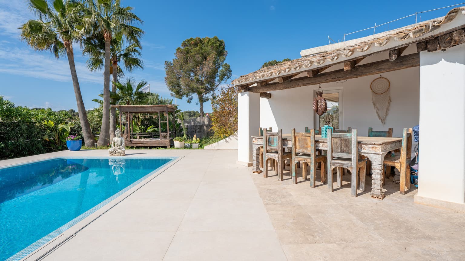 Fully Furnished Villa With Large Garden, Pool and Seaview in Sol de Mallorca - Gallery image 18