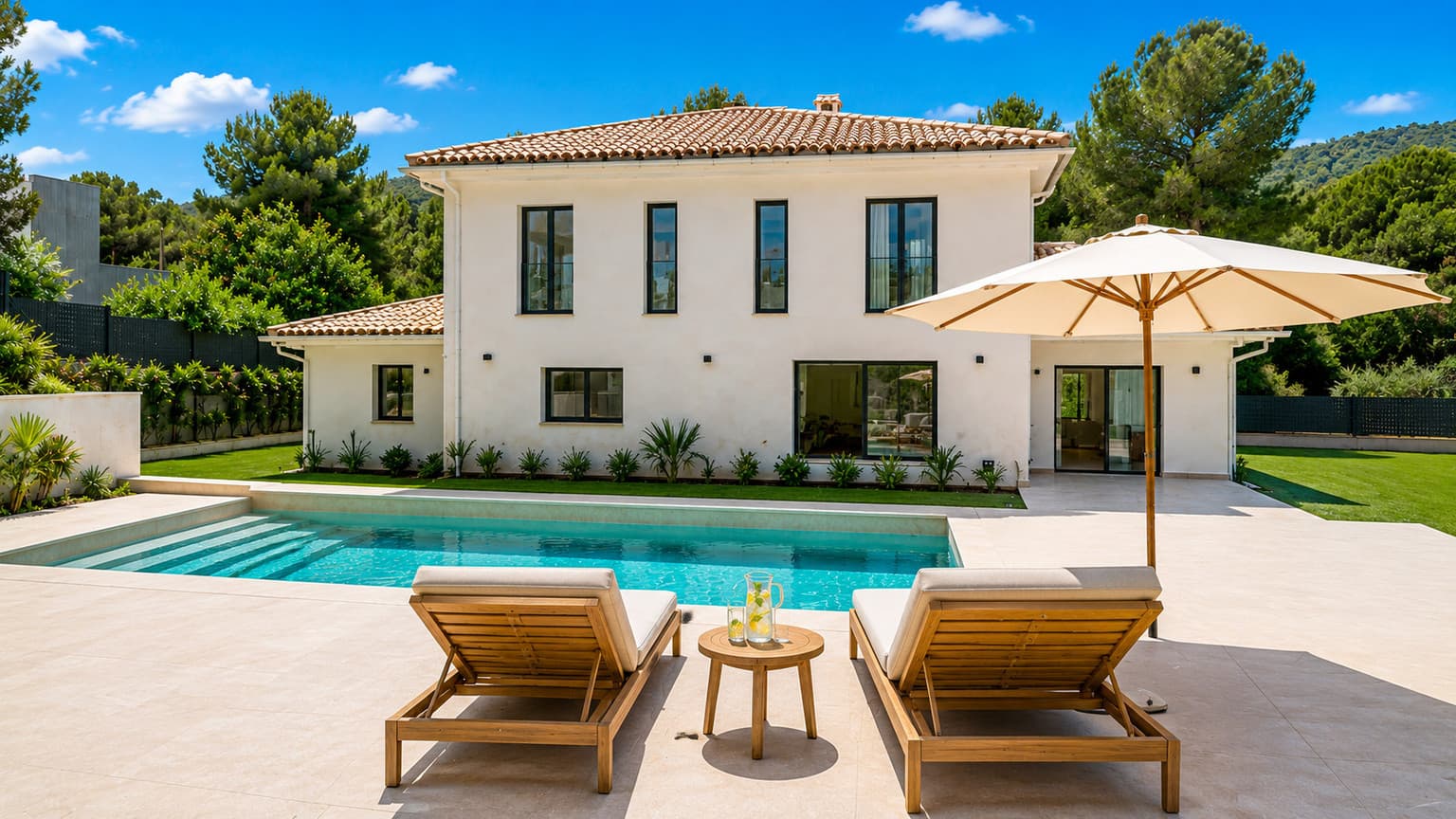 Elegant Mediterranean Villa  – Walking Distance to the Beach - Gallery image 18