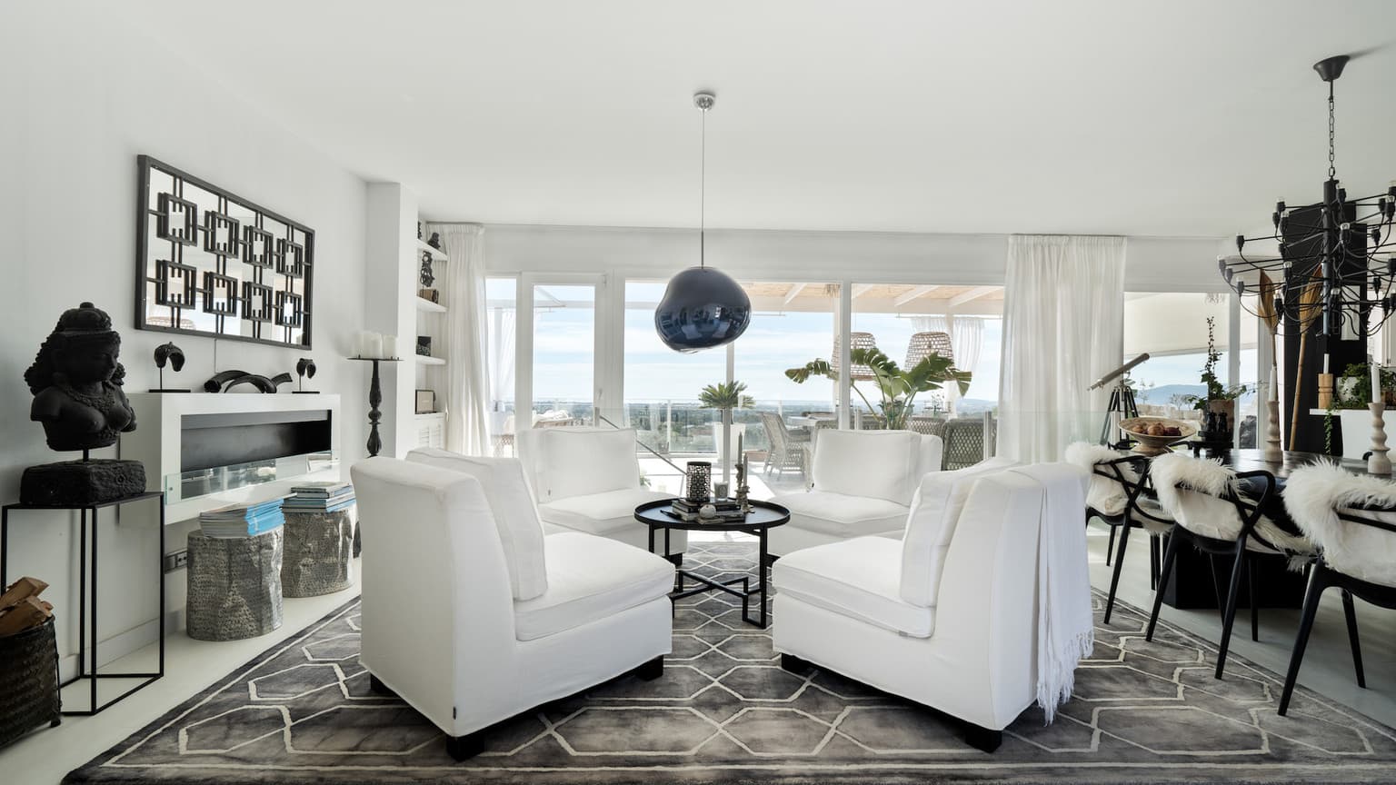 Rental Villa Ibiza style with unbelievable view Sa Cabaneta Area - Gallery image 8