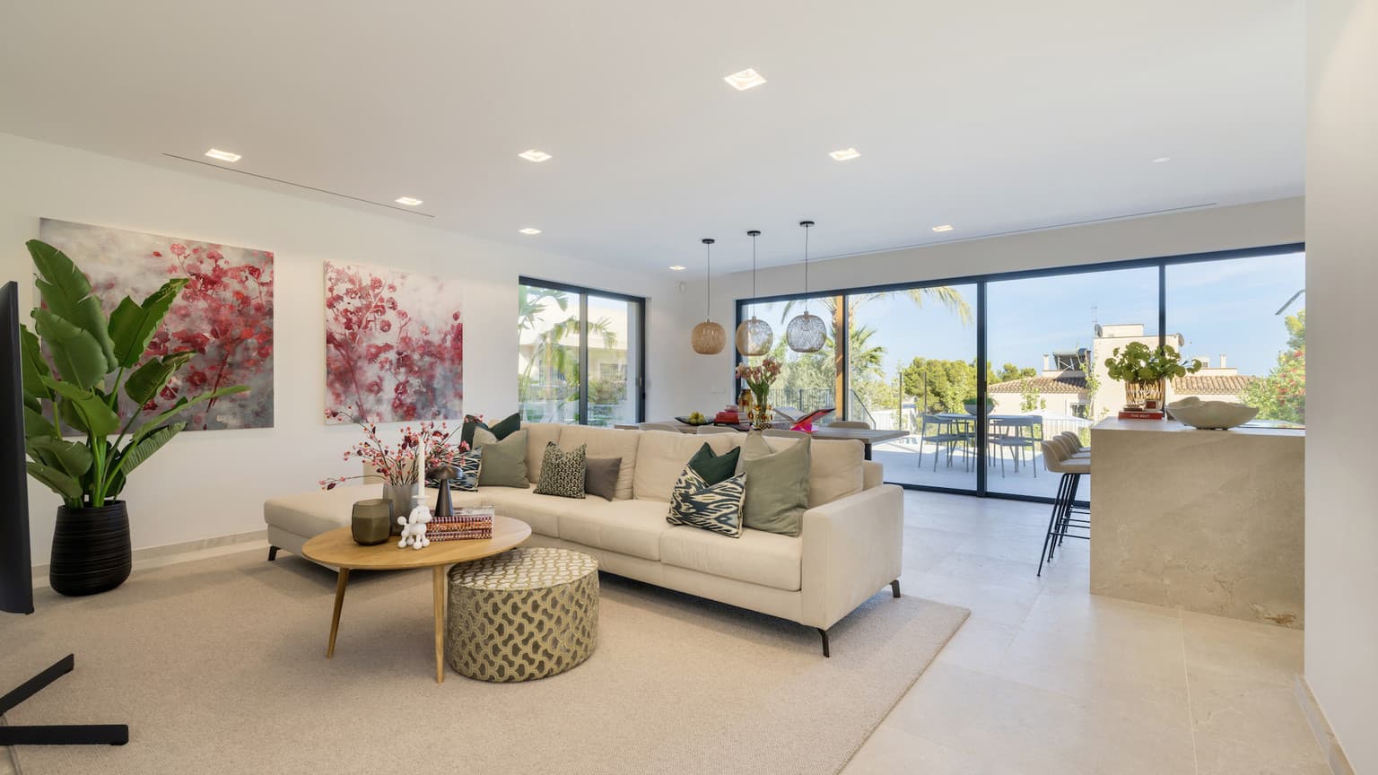 New Build key ground floor apartment with private pool and Seaview - Gallery image 3