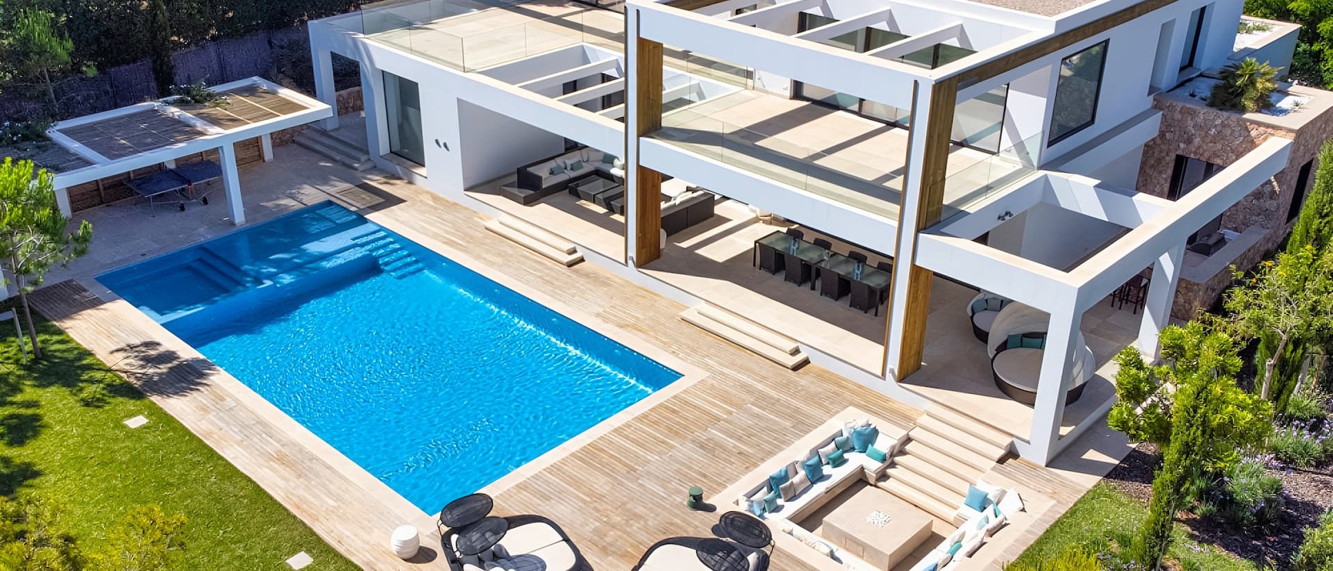 Modern Santa Ponsa Villa with Pool and Gym - Gallery image 1
